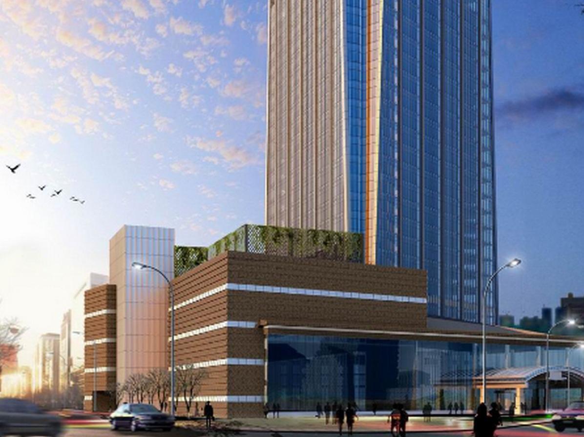 Hongrui Jinling Grand Hotel Хефей Екстериор снимка